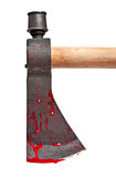 Blood Covered Axe Blade