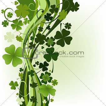 four and three leaf clovers