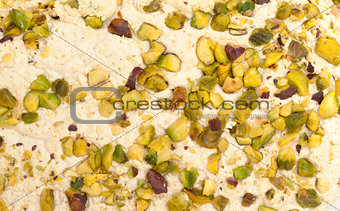 Halva with pistachios