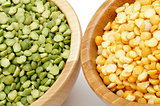 Green and Yellow Peas