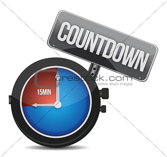 watch countdown sign