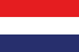 Illustrated Drawing of the flag of Netherlands