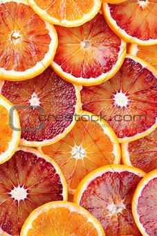 Blood orange background