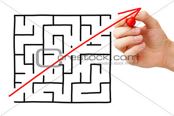 Maze Shortcut