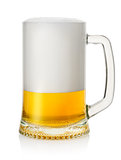 Mug with lager beer 