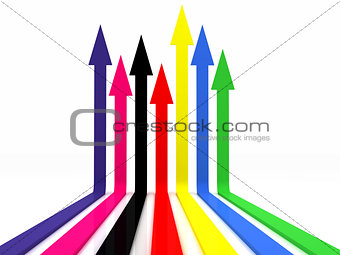 colored arrows