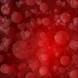 Valentines Day hearts background