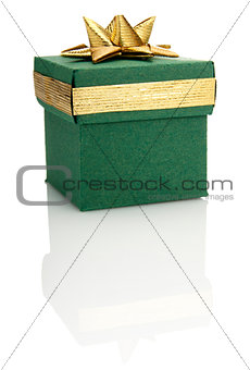 Gift Box With Gold Decoration