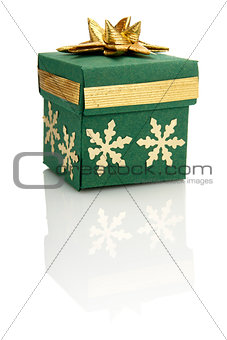 Gift Box With Gold Decoration