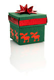 Gift Box With Red Decoration