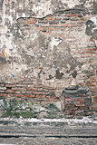 Aged street wall 