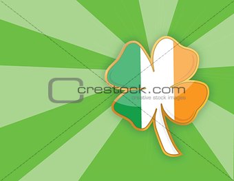 Clover leaf element background