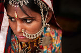 Portrait of Traditional Indian woman