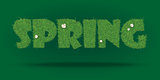 Spring seasonal text wallpaper. Also available as a Vector in Adobe illustrator EPS format, compressed in a zip file.