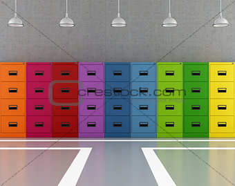 Colorful archive