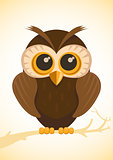 Vector cute owl 