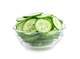cucumber slices salad