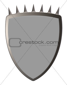 shield with prickles