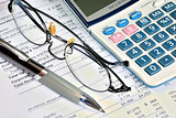 Audit the financial report of a company