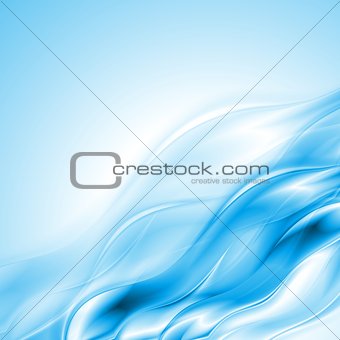 Bright waves vector background