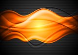 Colourful vector wavy background
