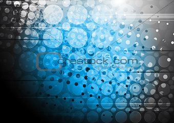 Abstract tech grunge background