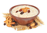 porridge with nuts