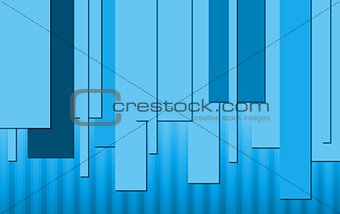 Elegant vector blue backdrop