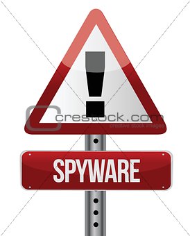 'spyware' sign