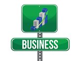sign - business graph