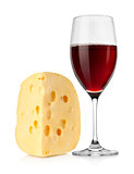 Wine and dutch cheese