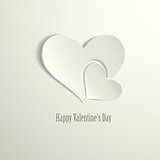 Happy Valentine's Day card eps10 vector illustration