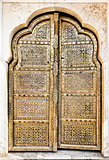 Old Golden Doors of the Hawa Mahal.