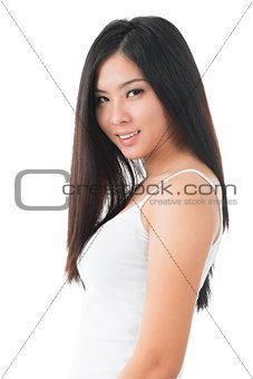 Attractive young Asian girl 
