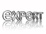 expert silver letters