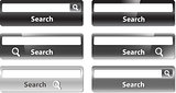 Several types of search bar design