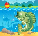 Freshwater fish theme image 4