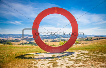 Tuscany panoramic view