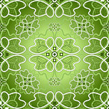 Floral green pattern