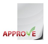 approve paper document check mark concept