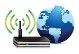 Wireless communication and internet