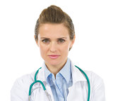 Portrait of medical doctor woman