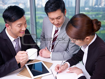 asian business people