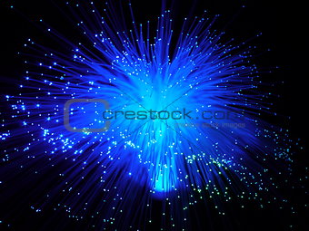 color fiber optic cables 