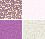 Seamless background with orchids