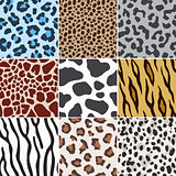 seamless animal skin fabric pattern