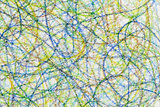 crayon scribble abstract background