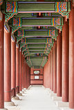 Colonnade At The Gyeongbok Royal Palace