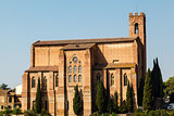 Church of San Domenico in Siena, Tuscany, Italy
