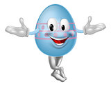 Cartoon Easter Egg Man